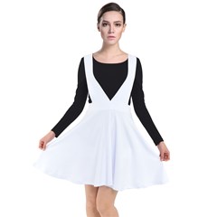 Plunge Pinafore Dress