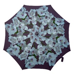 White Orchids Bridesmaids Umbrella (medium) by rainorshine