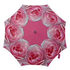 Elegant Pink Rose Bridesmaids Umbrella  by rainorshine