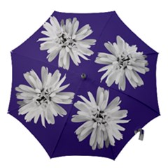 Daisy Floral Royal Blue Bridesmaids Umbrella by rainorshine