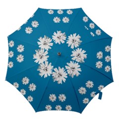 Daisy Field Sky Blue Bridesmaids Umbrella  by rainorshine