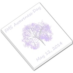 Fms Awareness 2014 Small Memo Pad by FunWithFibro