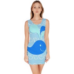 Whale Of A Time Bodycon Dress by StuffOrSomething