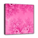 Soft Pink Frost of Morning Fractal Mini Canvas 8  x 8  (Framed) View1