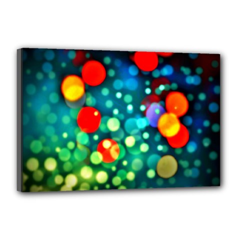 A Dream Of Bubbles Canvas 18  X 12  (framed) by sirhowardlee