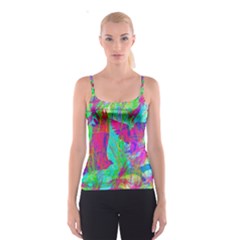 Birds In Flight All Over Print Spaghetti Strap Top by icarusismartdesigns