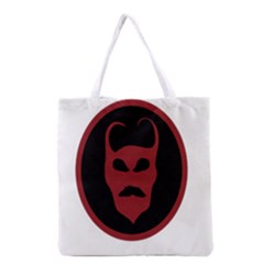 Devil Symbol Logo All Over Print Grocery Tote Bag by dflcprints