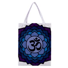 Ohm Lotus 01 Classic Tote Bag by oddzodd