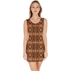 Faux Animal Print Pattern Bodycon Dress by GardenOfOphir