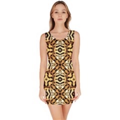 Faux Animal Print Pattern Bodycon Dress by GardenOfOphir