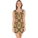 Faux Animal Print Pattern Bodycon Dress View1