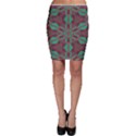 Green tribal star Bodycon Skirt View1