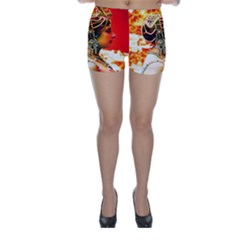 Mata Hari Skinny Shorts by icarusismartdesigns