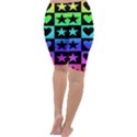 Rainbow Stars and Hearts Cropped Leggings  View4