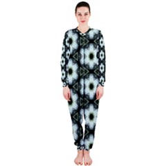 Faux Animal Print Pattern Onepiece Jumpsuit (ladies)  by GardenOfOphir