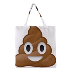 Poop Grocery Tote Bags by redcow