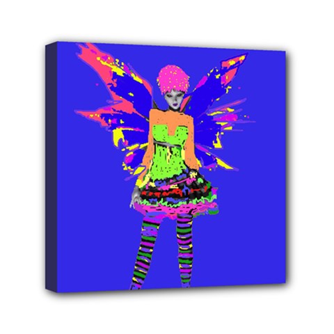 Fairy Punk Mini Canvas 6  X 6  by icarusismartdesigns