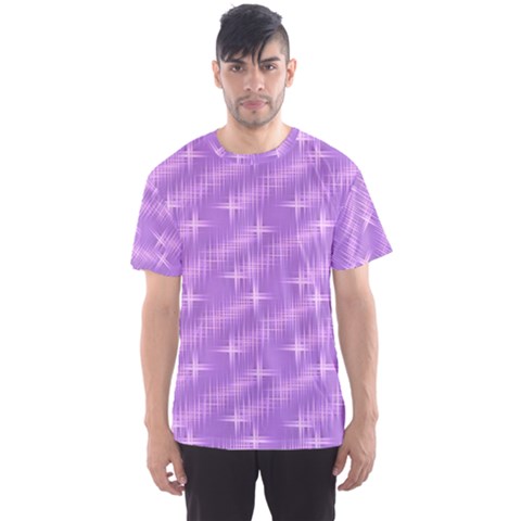 Many Stars, Lilac Men s Sport Mesh Tees by ImpressiveMoments