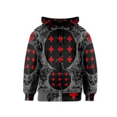 Occult Theme #2 Kids Zipper Hoodies by Lab80