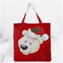 Funny Polar Bear Grocery Tote Bags View2