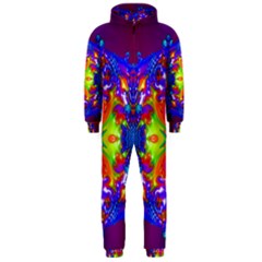 Abstract 6 Hooded Jumpsuit (men)  by icarusismartdesigns