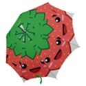 Kawaii Strawberry Hook Handle Umbrellas (Medium) View2