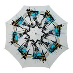 Surfing Golf Umbrellas by EnjoymentArt