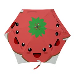 Kawaii Tomato Mini Folding Umbrellas by KawaiiKawaii