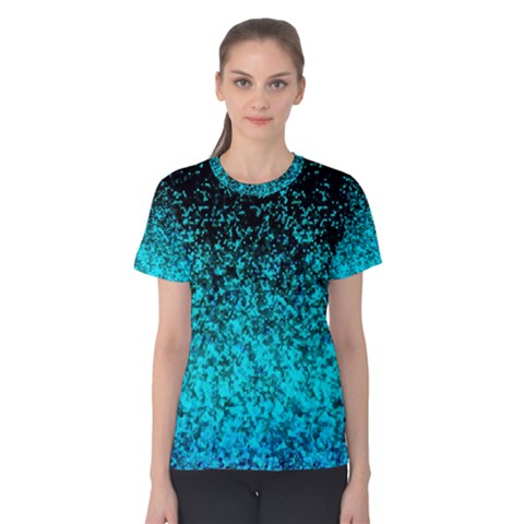 Glitter Dust G162 Women s Cotton Tees by MedusArt