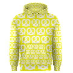 Yellow Pretzel Illustrations Pattern Men s Pullover Hoodies by GardenOfOphir