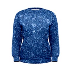 Marble Blue Women s Sweatshirts by trendistuff