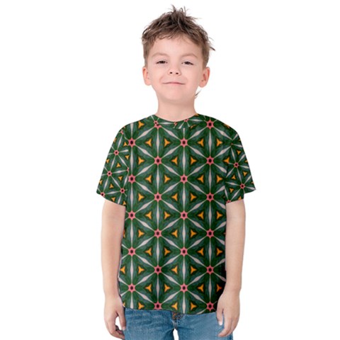 Cute Pretty Elegant Pattern Kid s Cotton Tee by GardenOfOphir