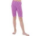 Cute Pretty Elegant Pattern Kid s Mid Length Swim Shorts View1