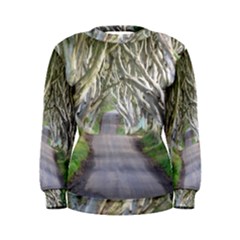 Dark Hedges, Ireland Women s Sweatshirts by trendistuff