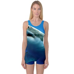 Great White Shark 3 One Piece Boyleg Swimsuit by trendistuff