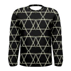 Star Of David   Men s Long Sleeve Tee by SugaPlumsEmporium