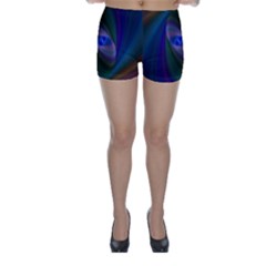 Eye Of The Galactic Storm Skinny Shorts by StuffOrSomething