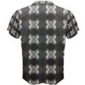 Black White Gray Crosses Men s Cotton Tee View2