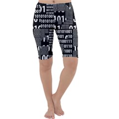 Beautiful Binary Cropped Leggings  by StuffOrSomething