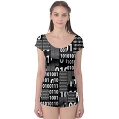 Beautiful Binary Boyleg Leotard (ladies) by StuffOrSomething