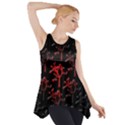 Red Hot Joshua Tree Side Drop Tank Tunic View1