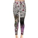 Emma In Flowers I, Little Gray Tabby Kitty Cat Leggings  View1