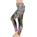 Emma In Flowers I, Little Gray Tabby Kitty Cat Leggings  View3