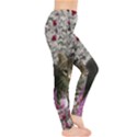 Emma In Flowers I, Little Gray Tabby Kitty Cat Leggings  View4