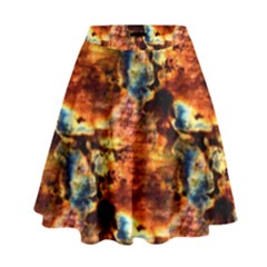 Naturally True Colors  High Waist Skirt by UniqueCre8ions