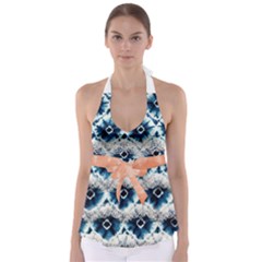 Tie-dye6 Babydoll Tankini Top by Wanni