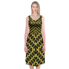 Art Digital (17)ghh Midi Sleeveless Dress by MRTACPANS