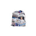 Hillary 2016 Historic Newspaper Collage Drawstring Pouches (XS)  View1