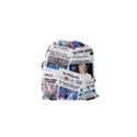 Hillary 2016 Historic Newspaper Collage Drawstring Pouches (XS)  View2