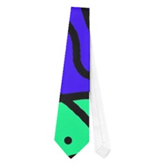 Pink Bird Neckties (one Side)  by Valentinaart